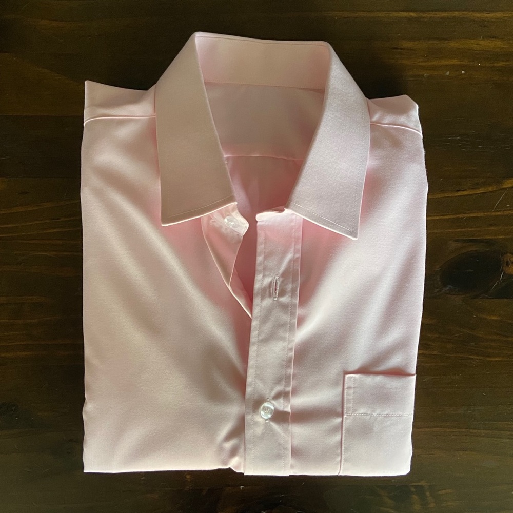 Baby Pink Men’s Dress Shirt